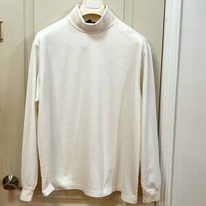 Lands' End Men's Size XL 46-48 Regular 100% Cotton L/S Turtle NeckT-Shirt.